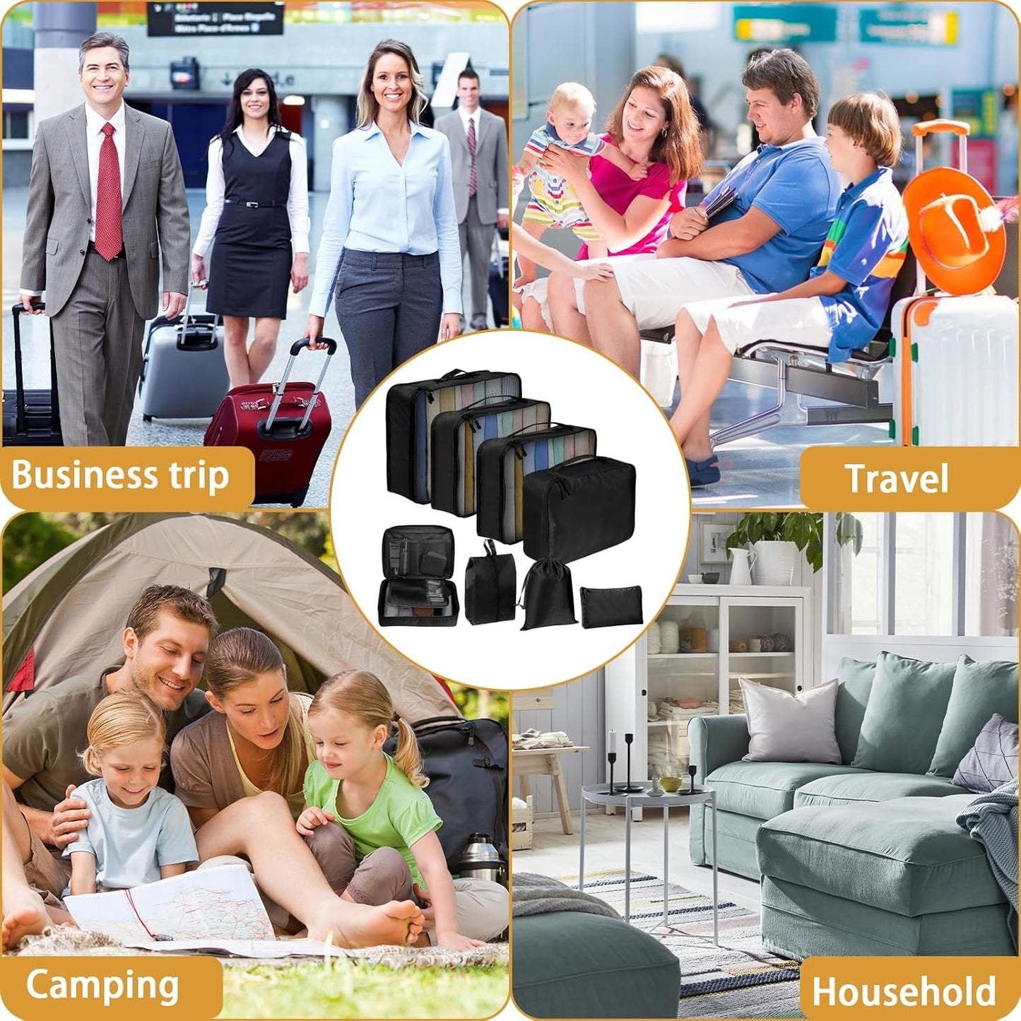 Horizon Packing Cube Set