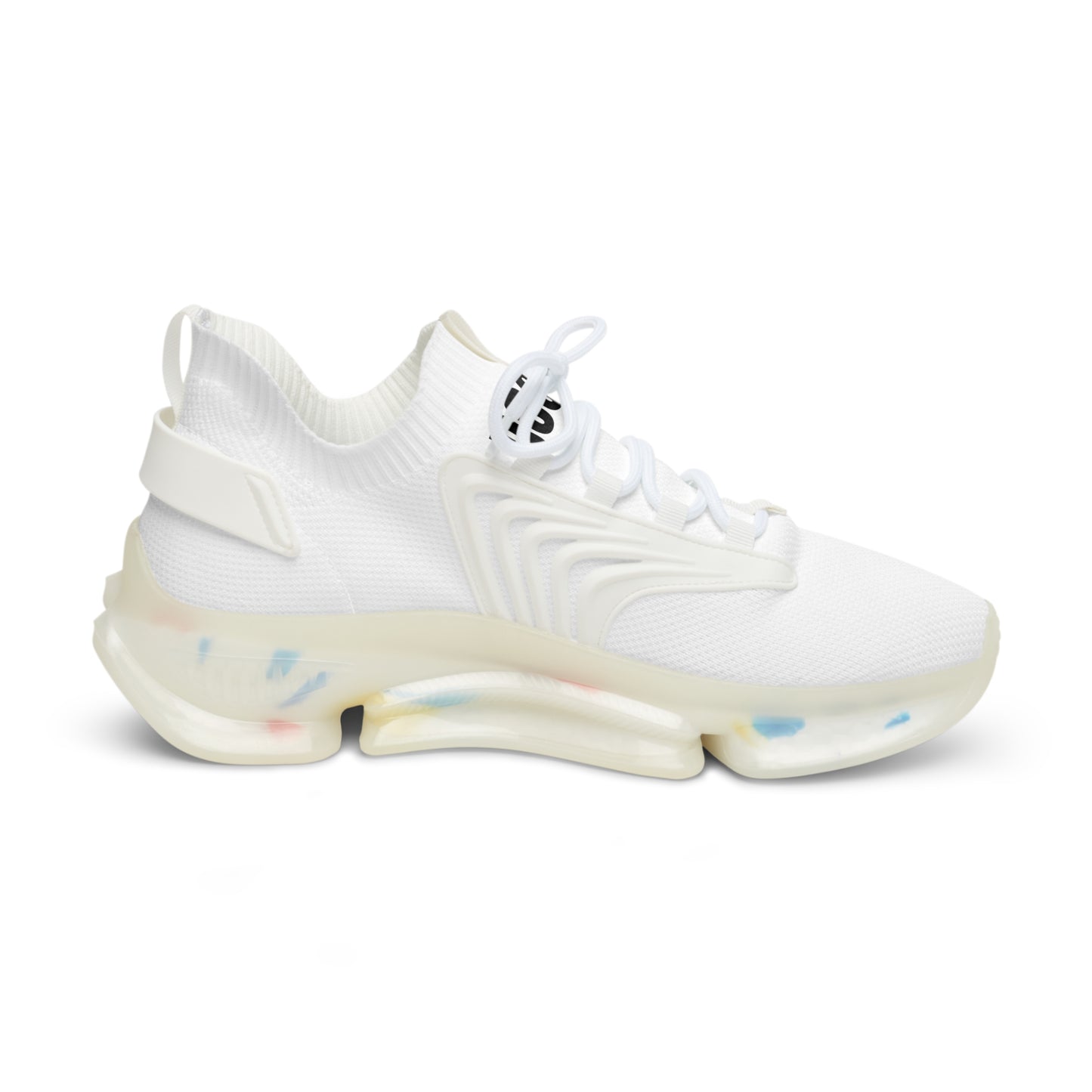 Men's Mesh Sneakers — Lightweight Breathable Athletic Shoes with Color-Speckled Sole