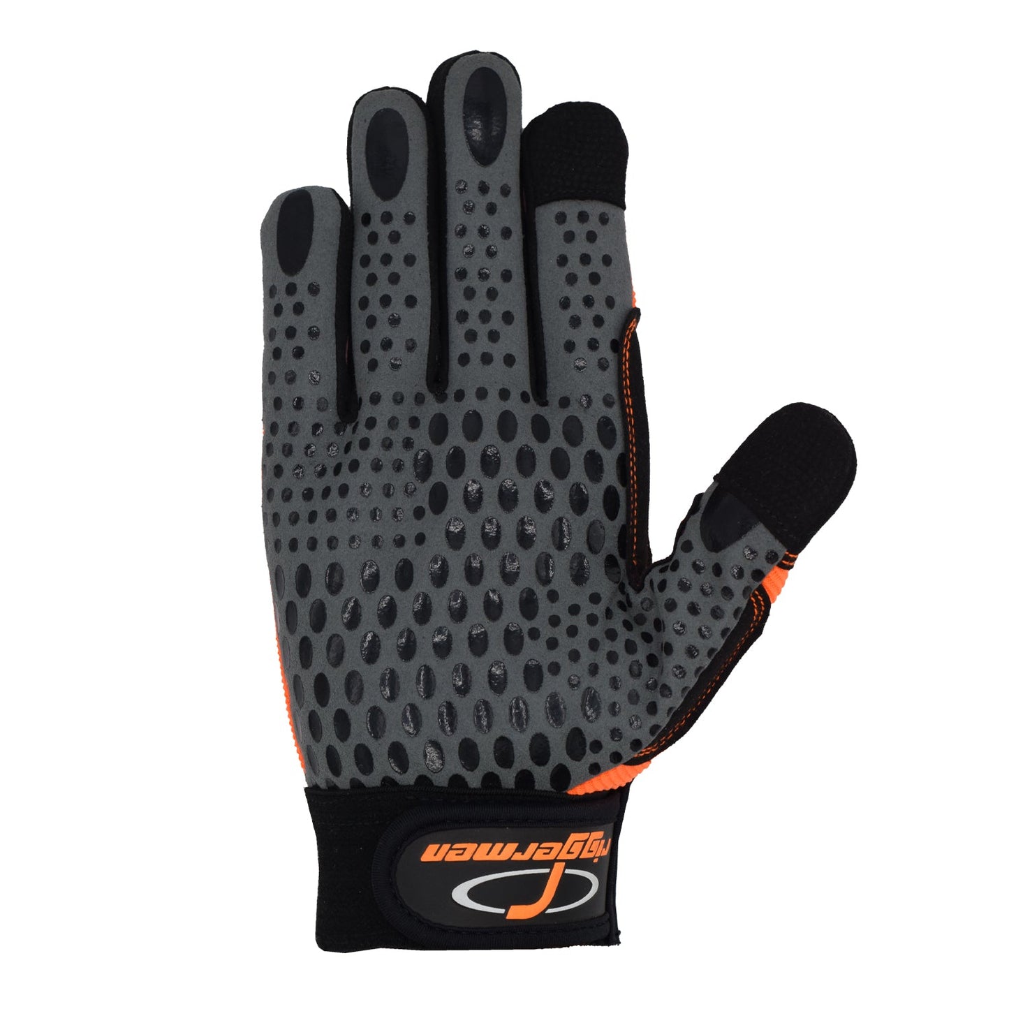 Riggermen Mens Heavy Duty Mechanic Work Gloves Touchscreen Anti-Slip Multiuse Safety Glove