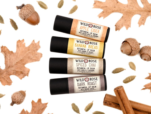 AUTUMN - Natural Lip Balm Set