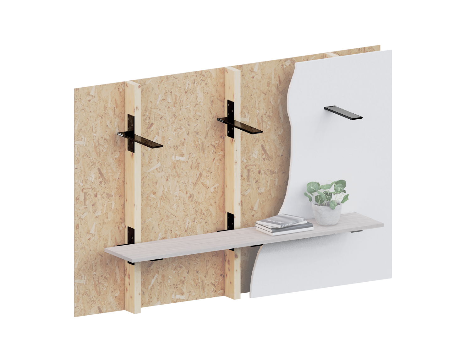 Heavy Duty Floating Shelf Bracket