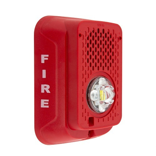 System Sensor P2RLED-LF Wall Mount Low-Frequency Sounder Strobe