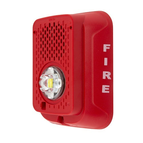System Sensor P2RLED-LF Wall Mount Low-Frequency Sounder Strobe