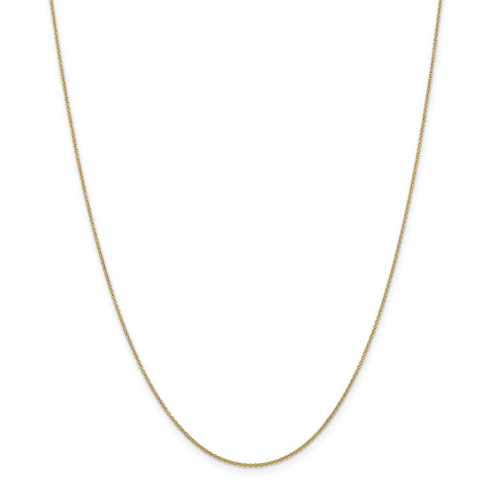 14k Yellow Gold Satin Star of David Necklace