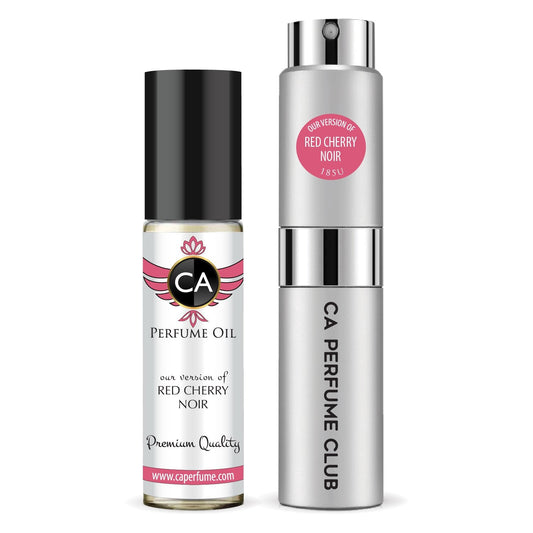 185- Red Cherry Noir Duo Set Fragrance Oil and Perfume Spray Bundle