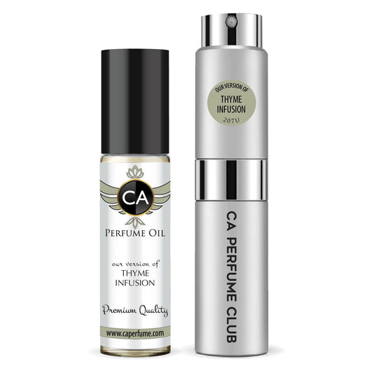 207- Thyme Infusion Duo Set Fragrance Oil and Perfume Spray Bundle