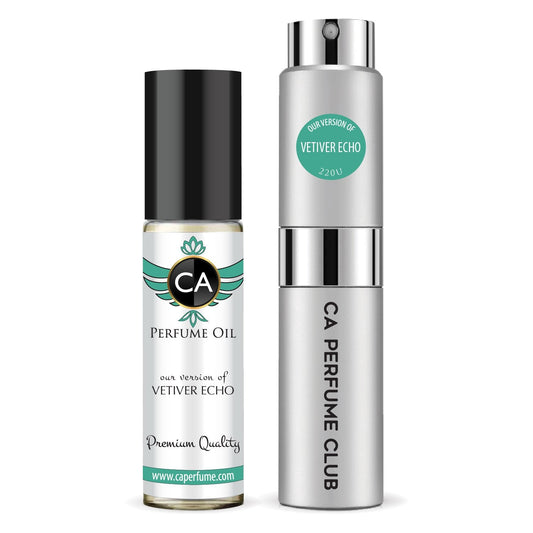 220- Vetiver Echo Duo Set Fragrance Oil and Perfume Spray Bundle