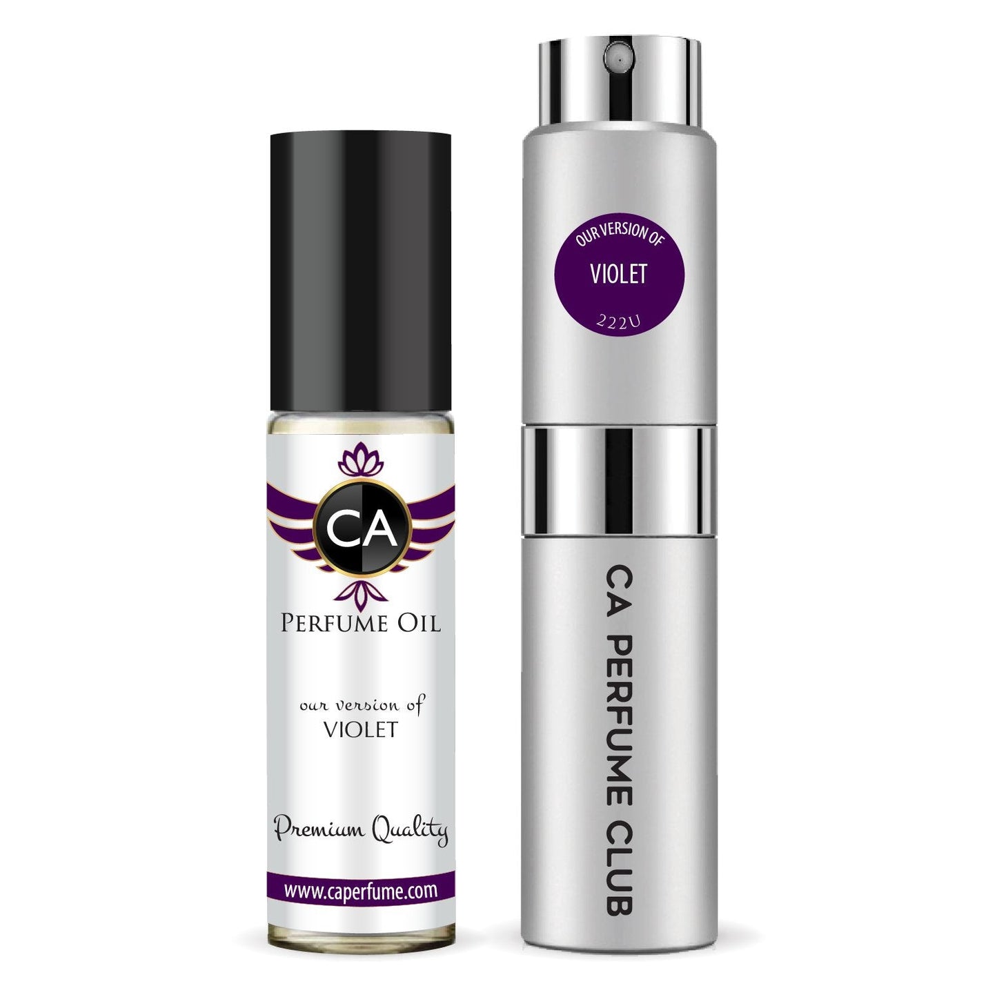 222- Violet Duo Set Fragrance Oil and Perfume Spray Bundle