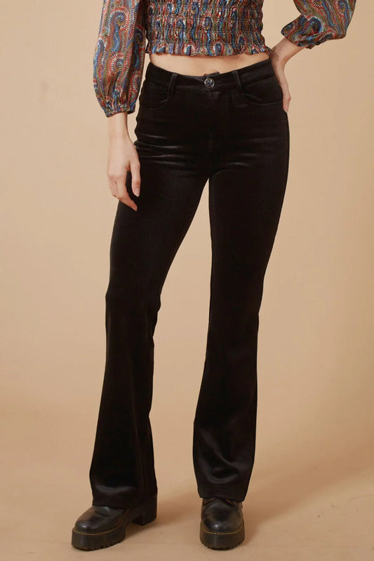Corduroy kickbottom Trouser