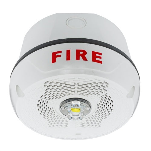 System Sensor SPSCWKLED Outdoor LED Speaker Strobe Ceiling