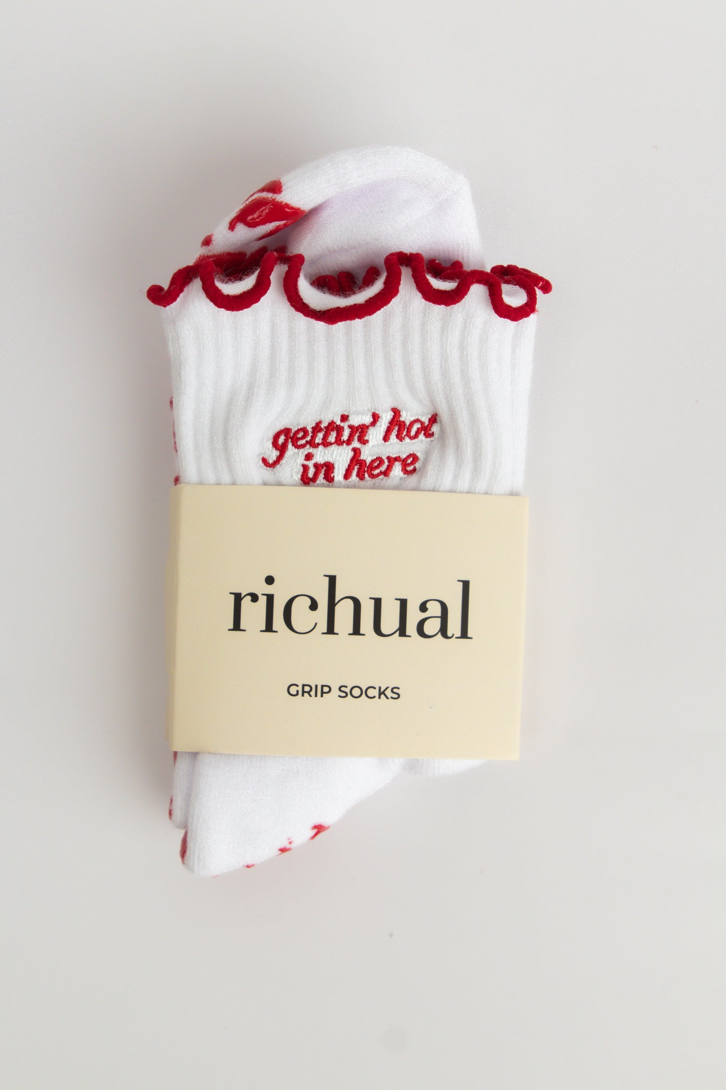 Gettin' Hot In Here Grip Socks