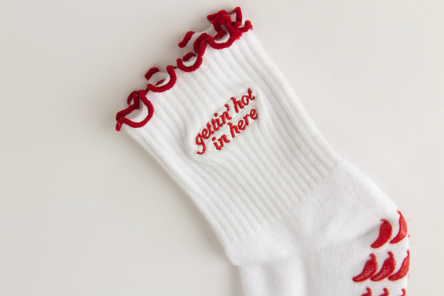 Gettin' Hot In Here Grip Socks
