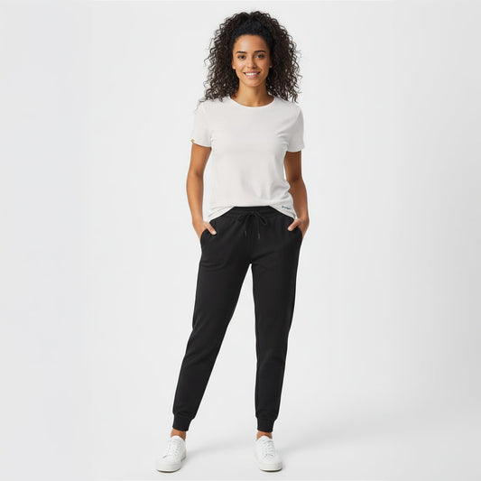 Kenzi White Short Sleeve Crew