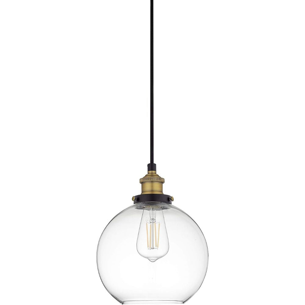 Large Globe Glass Pendant Light