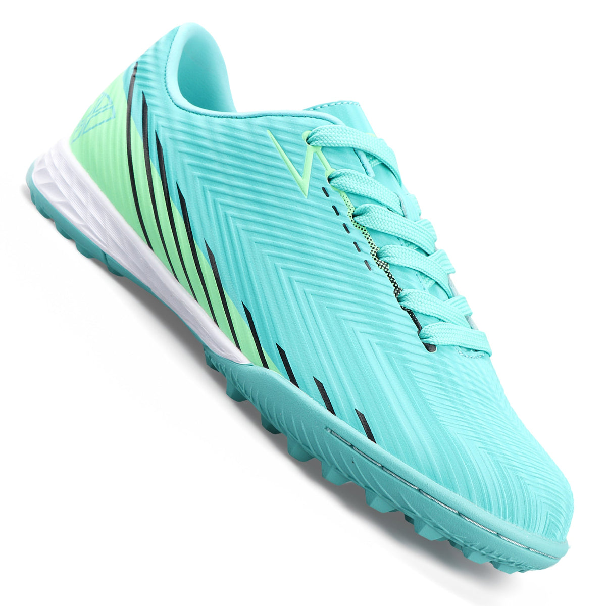Vizari Tesoro Youth Turf Soccer Shoes – Aqua/Mint