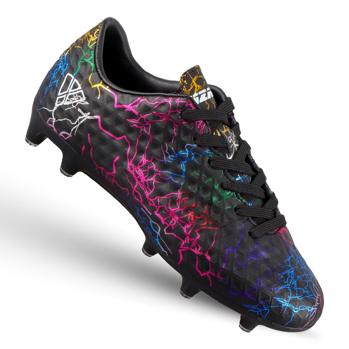 Vizari Zodiac Junior Kids Firm Ground (FG) Soccer Cleats -Black, Youth Sizes 8C