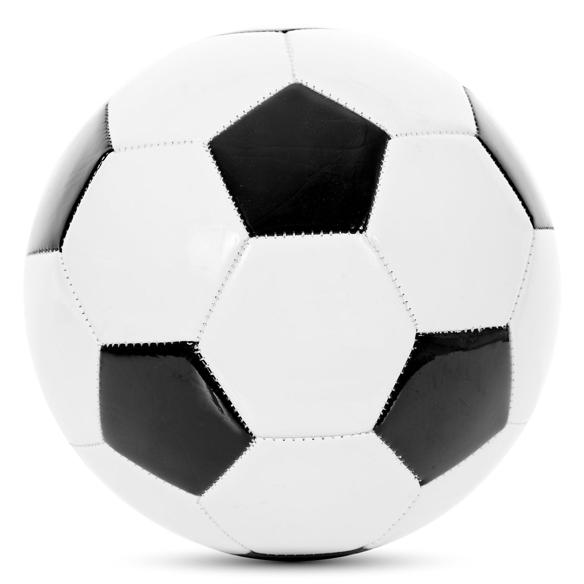 Vizari Classico Soccer Ball – White/Black/Silver