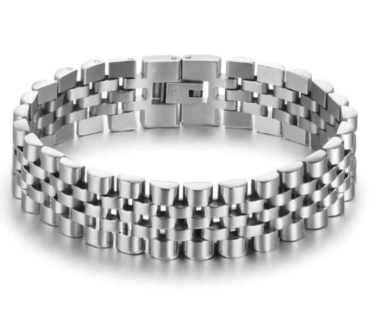 Men's Stainless Steel Presidential Jubilee Style Bracelet