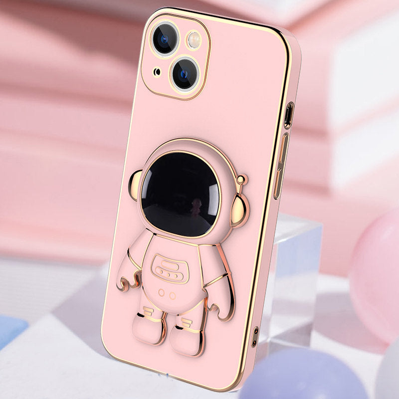 RAMODO 3D Astronaut Anti-Drop Electroplating Phone Case