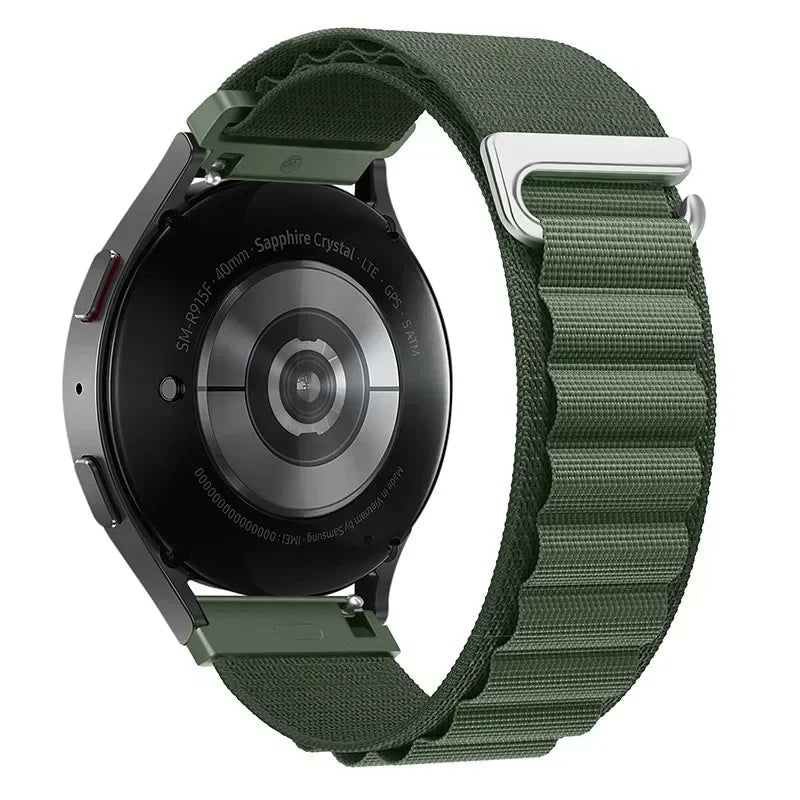 Motorola Moto Nylon Watch Band - Adjustable Sport Loop Wrist Strap