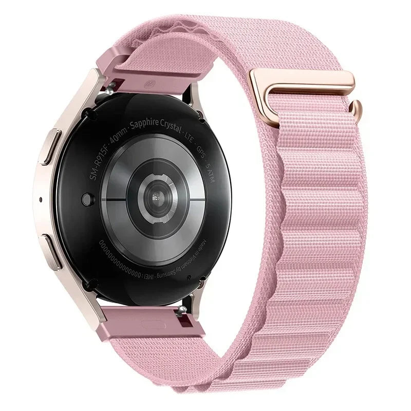 Motorola Moto Nylon Watch Band - Adjustable Sport Loop Wrist Strap
