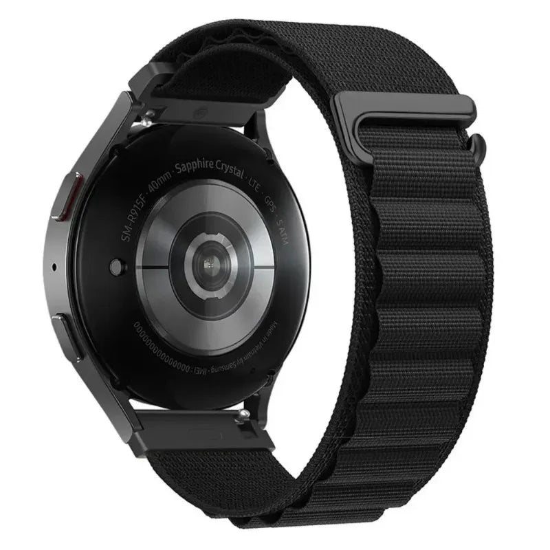 Motorola Moto Nylon Watch Band - Adjustable Sport Loop Wrist Strap