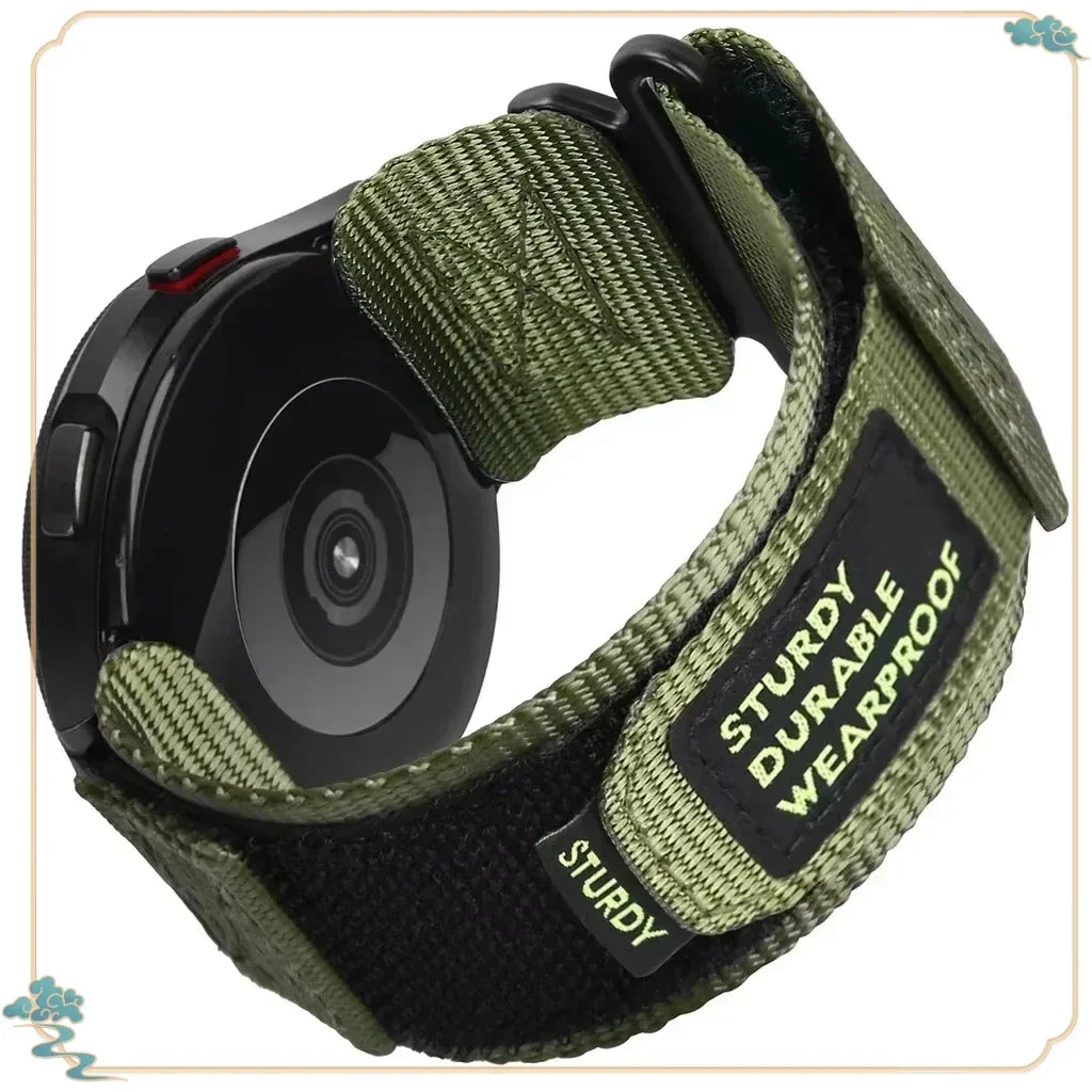 Motorola Moto Smartwatch Band - Quick Release Nylon Sport Strap Camouflage