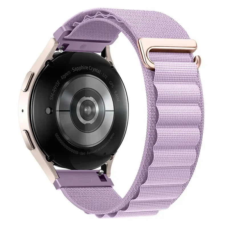 Motorola Moto Nylon Watch Band - Adjustable Sport Loop Wrist Strap