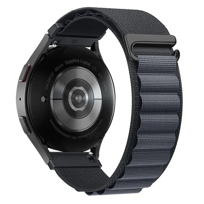 Motorola Moto Nylon Watch Band - Adjustable Sport Loop Wrist Strap
