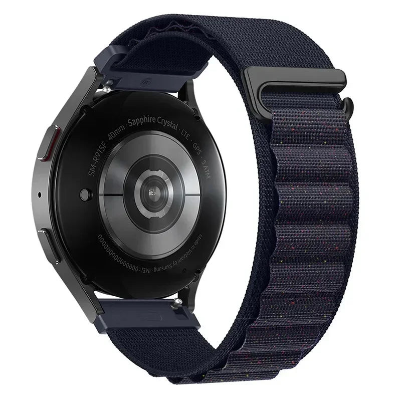 Motorola Moto Nylon Watch Band - Adjustable Sport Loop Wrist Strap