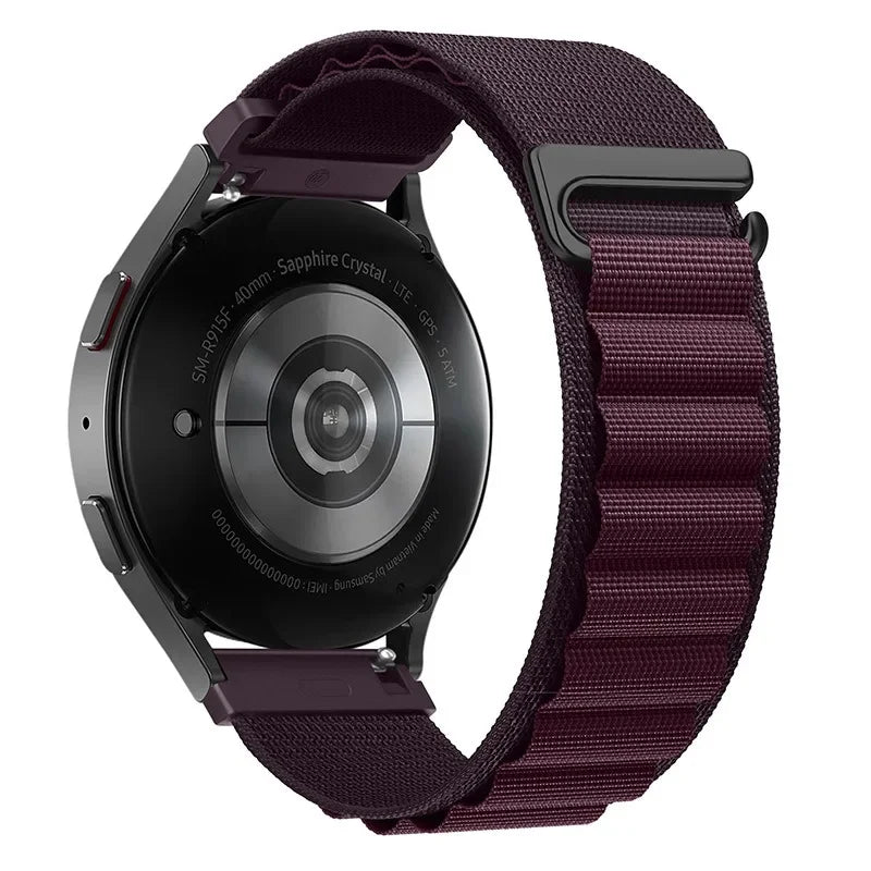 Motorola Moto Nylon Watch Band - Adjustable Sport Loop Wrist Strap