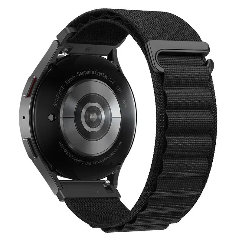 Motorola Moto Nylon Watch Band - Adjustable Sport Loop Wrist Strap