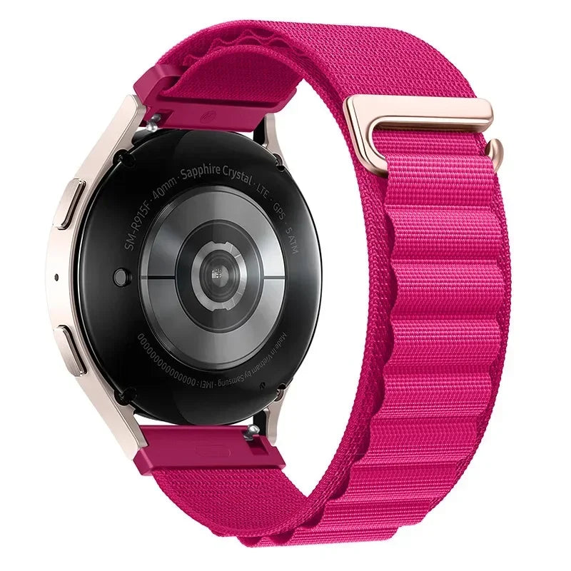 Motorola Moto Nylon Watch Band - Adjustable Sport Loop Wrist Strap