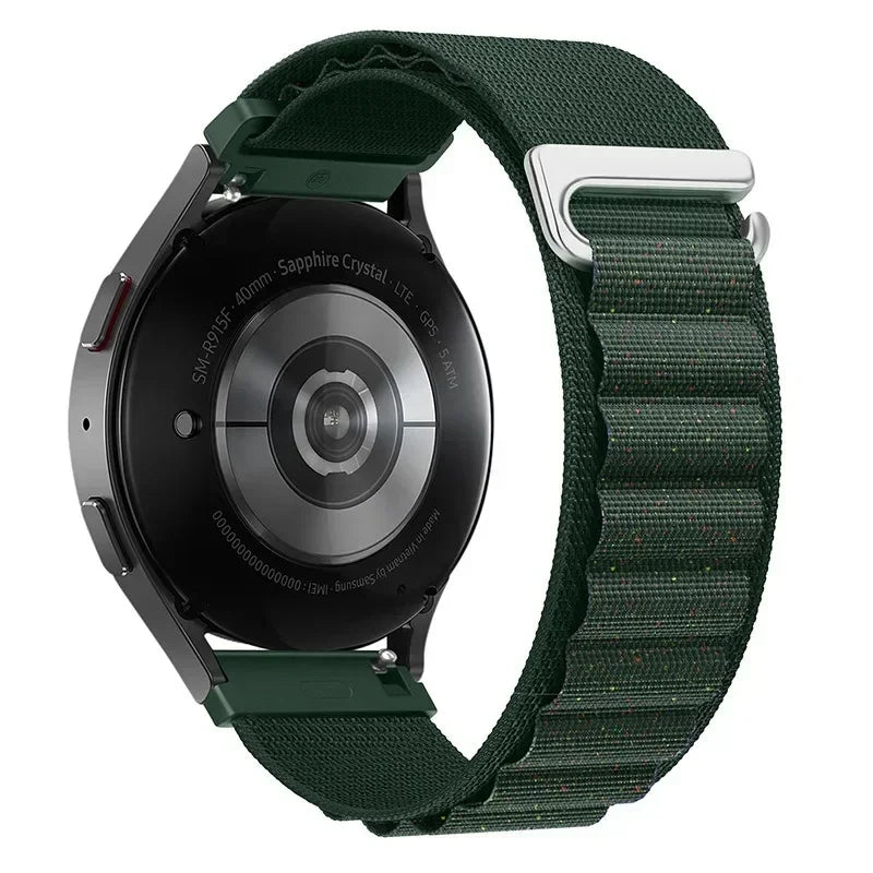 Motorola Moto Nylon Watch Band - Adjustable Sport Loop Wrist Strap