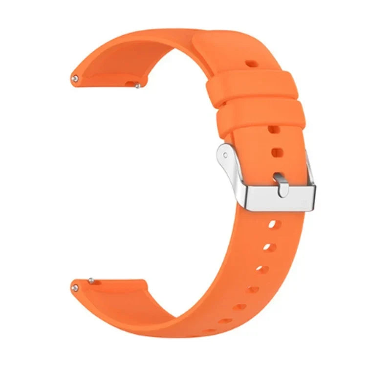 Motorola Moto Watch Bands Silicone Replacement Strap with Metal Buckle