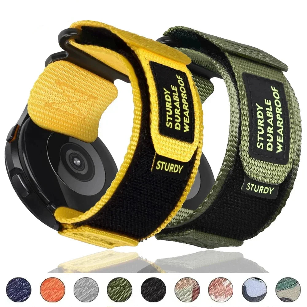 Motorola Moto Smartwatch Band - Quick Release Nylon Sport Strap Camouflage
