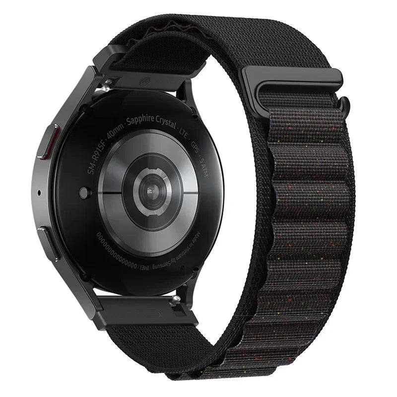 Motorola Moto Nylon Watch Band - Adjustable Sport Loop Wrist Strap