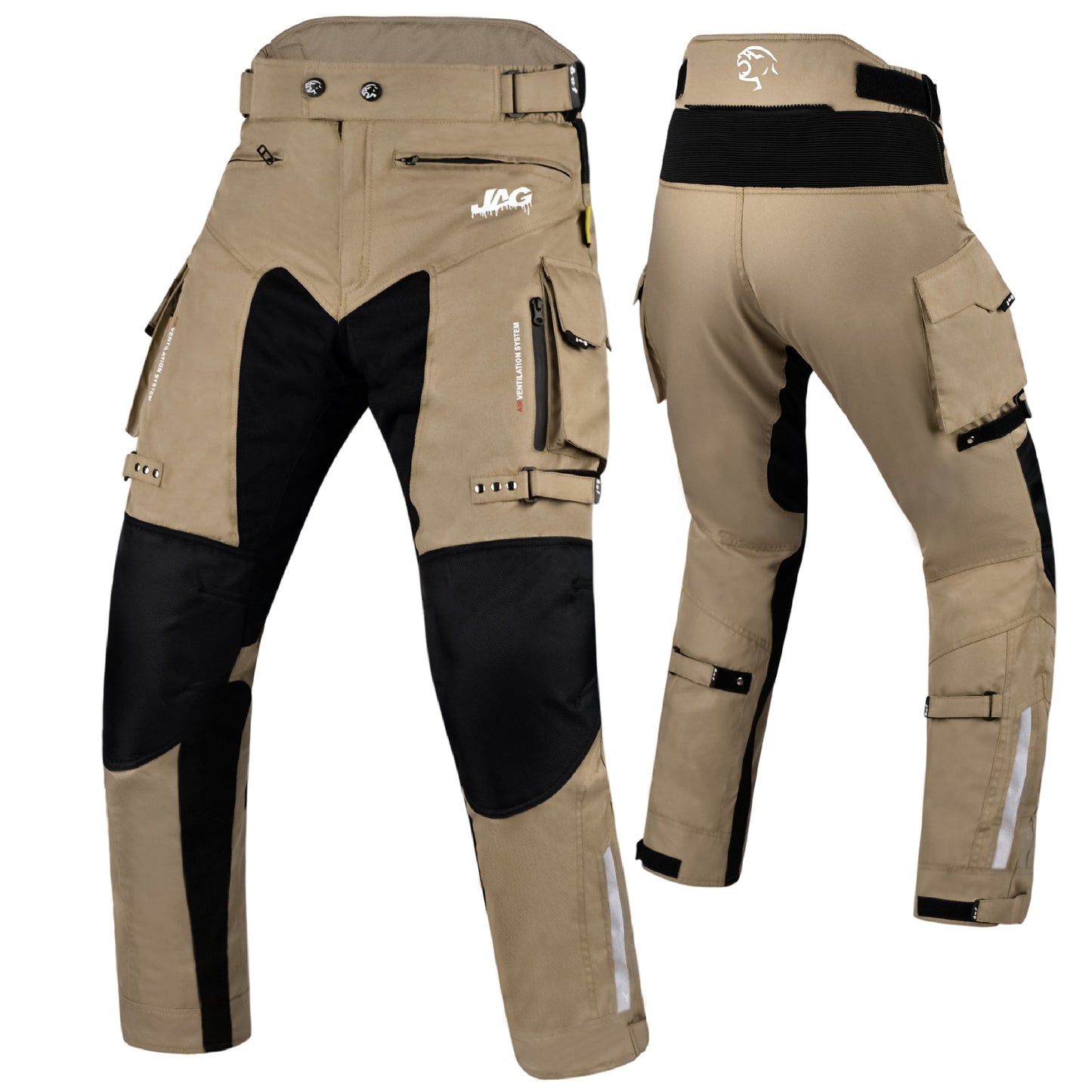 JAG Maverick Motorcycle Protective Pant - Black