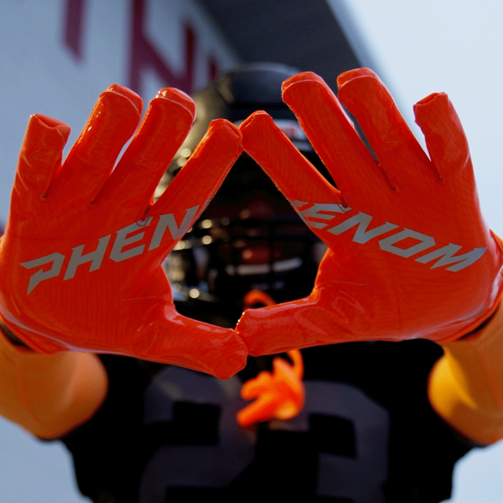 Phenom Elite VPS5 Youth Football Gloves - Team Colors