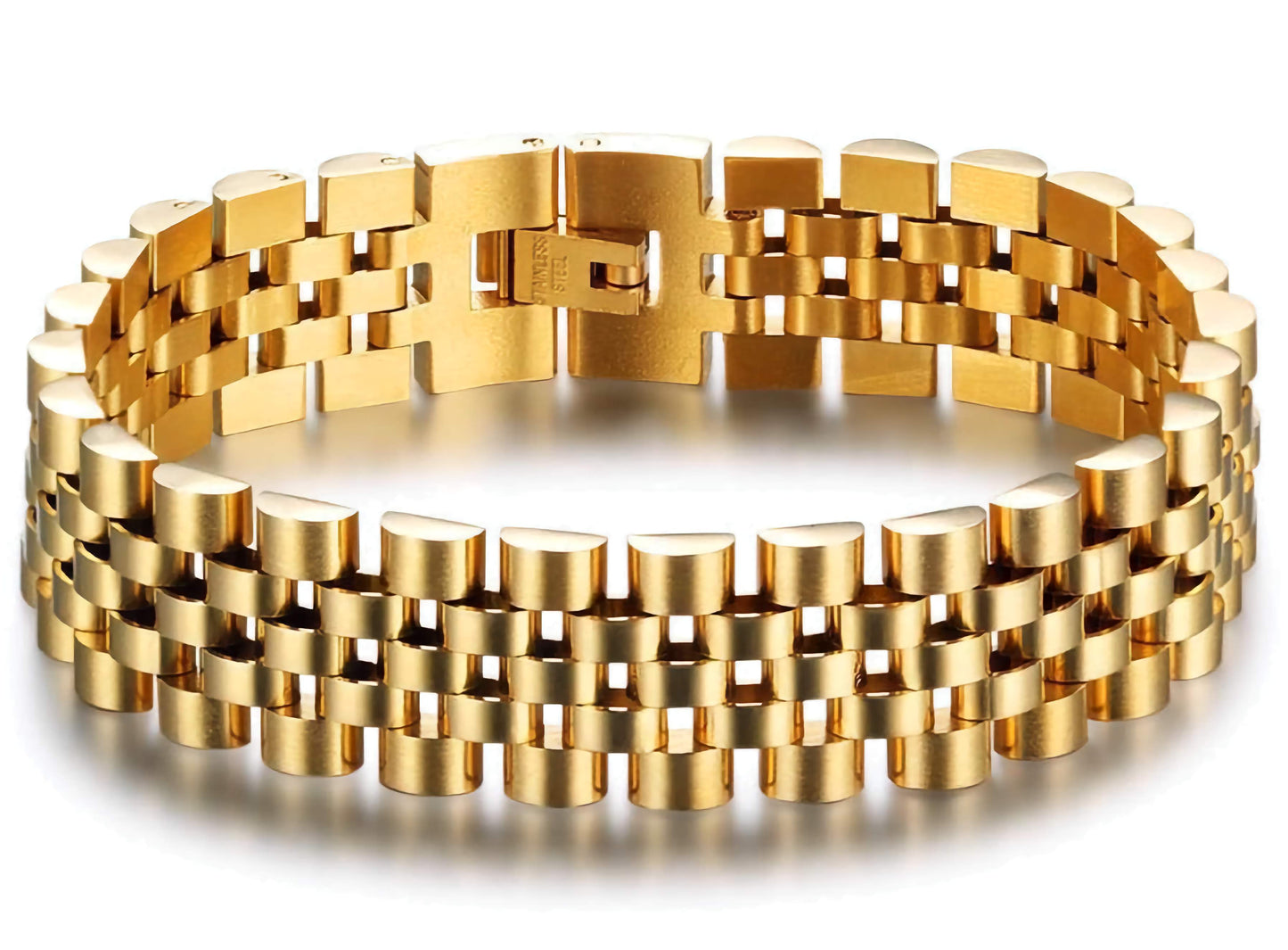 Men's Stainless Steel Presidential Jubilee Style Bracelet