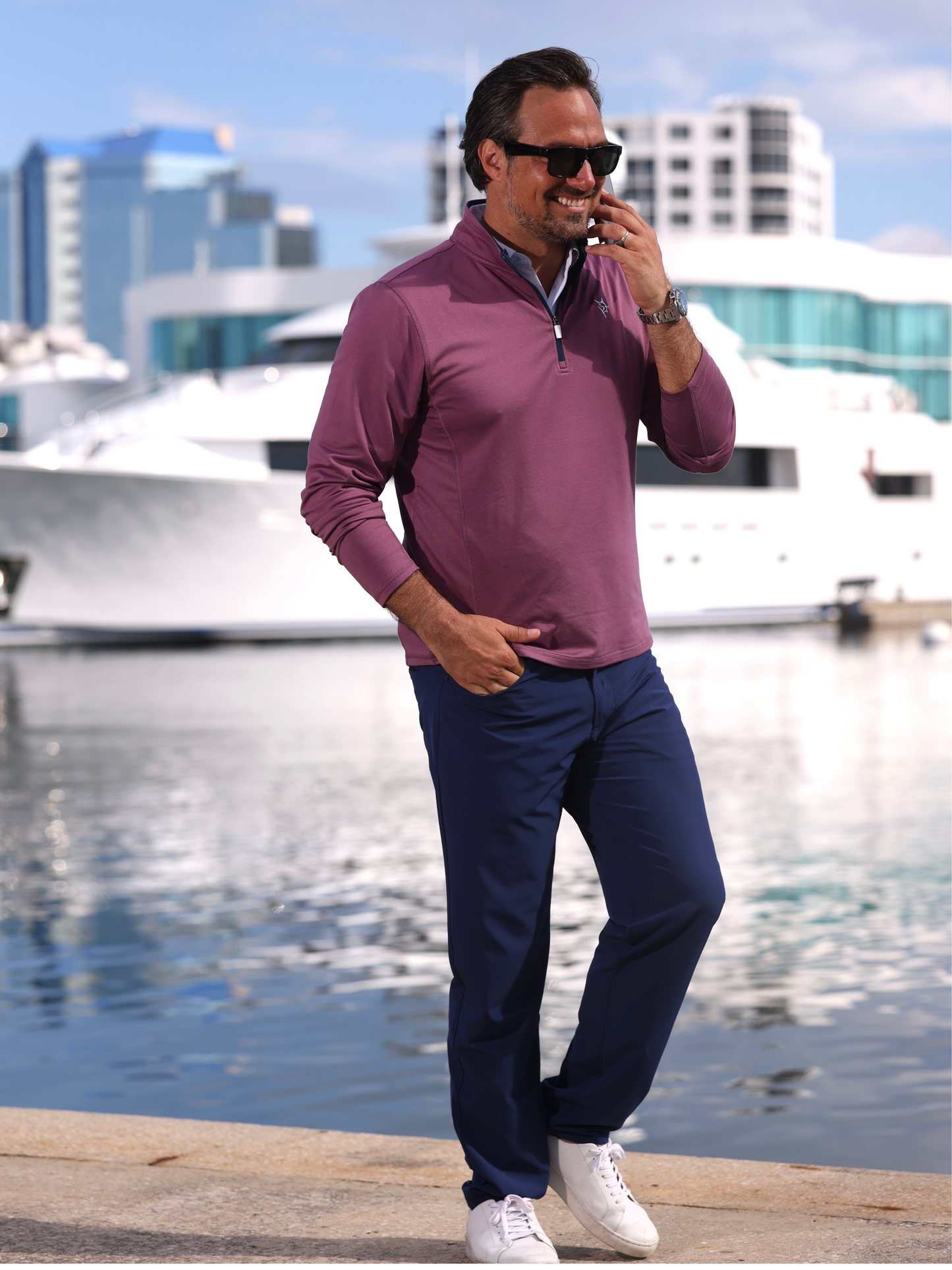 Montauk Quarter Zip Midweight Comfort
