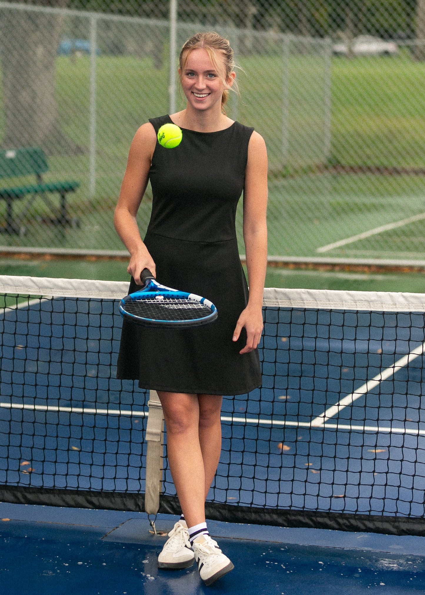 Adaline A-line Midi Sport Dress