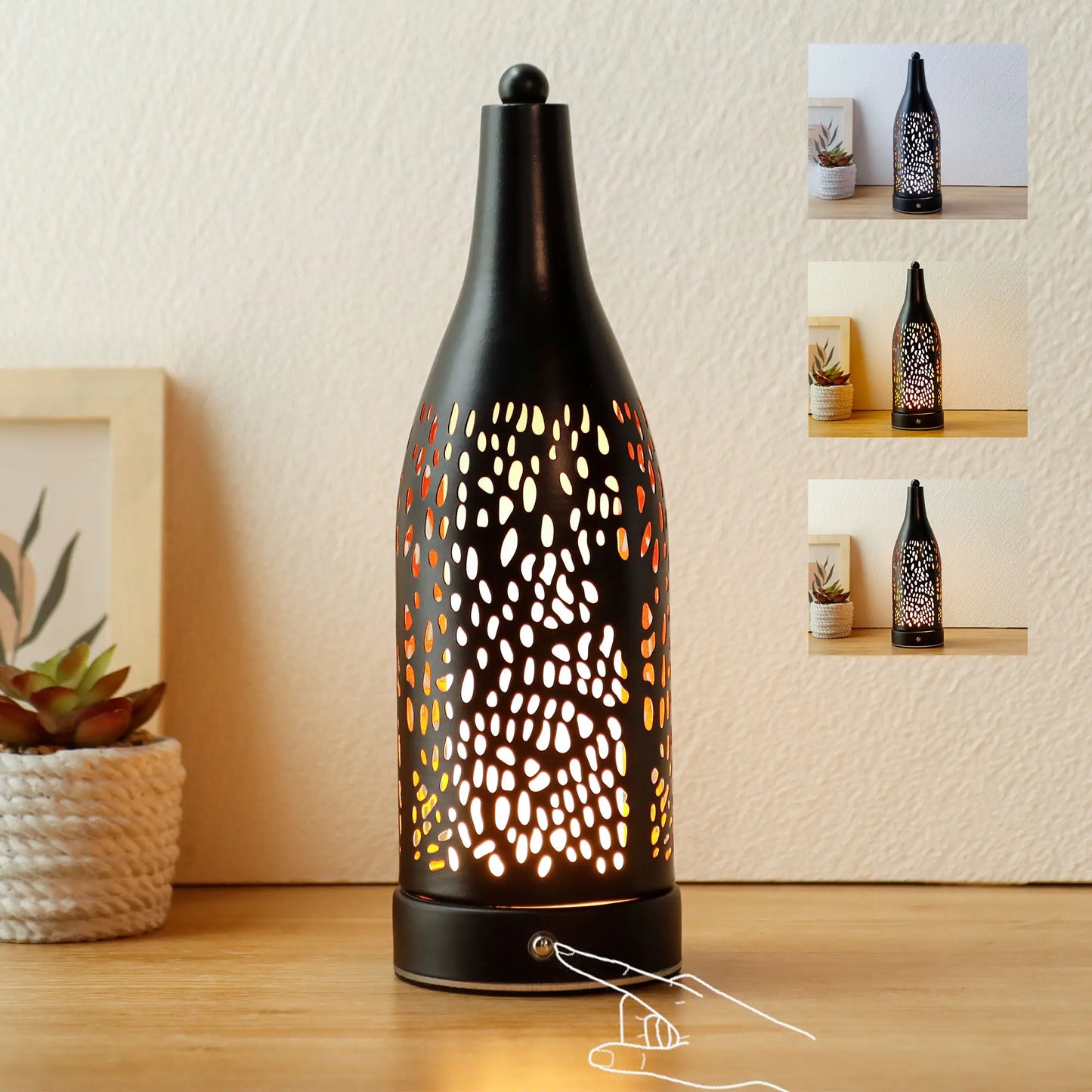 Cordless Table Lamp 4000mAh Rechargeable Battery Operated