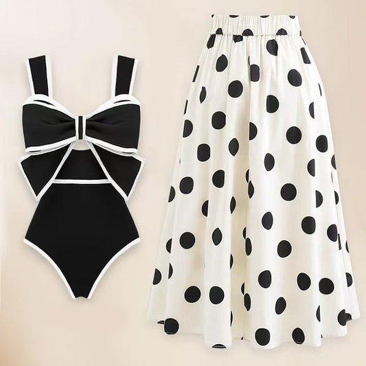 Bikini Suit Skirt Conservative Swimwear Women