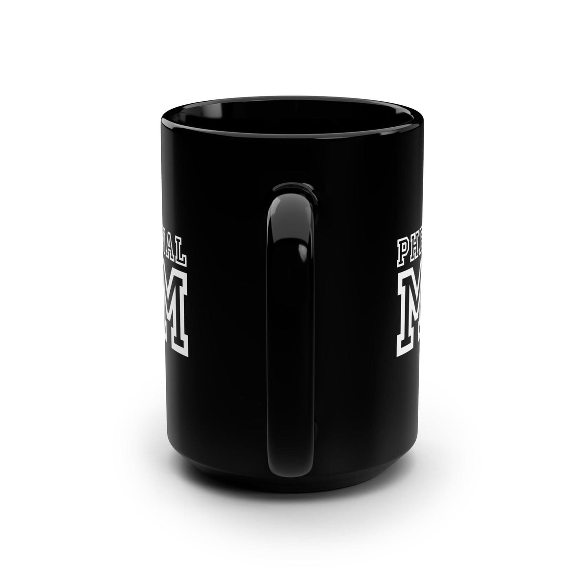 Ceramic Black Mug 15 Oz Phenomenal Mom Print
