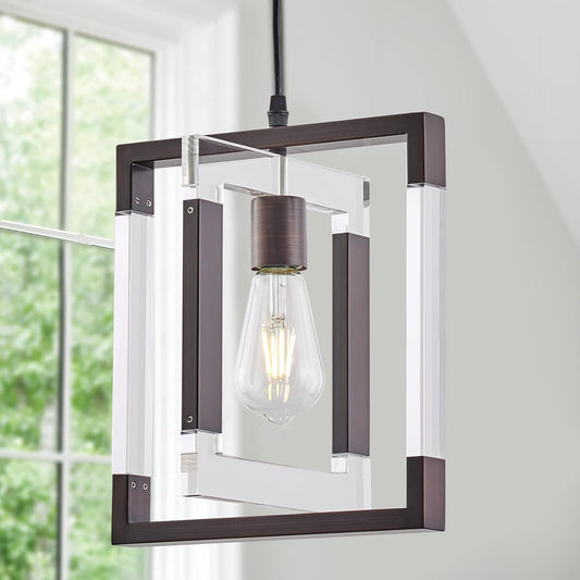 1-Light Lantern Pendant Chandelier