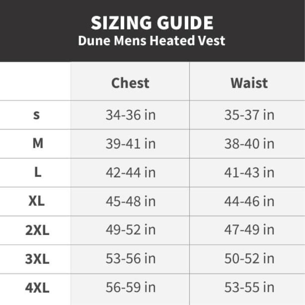 Dune Men's Heated Vest