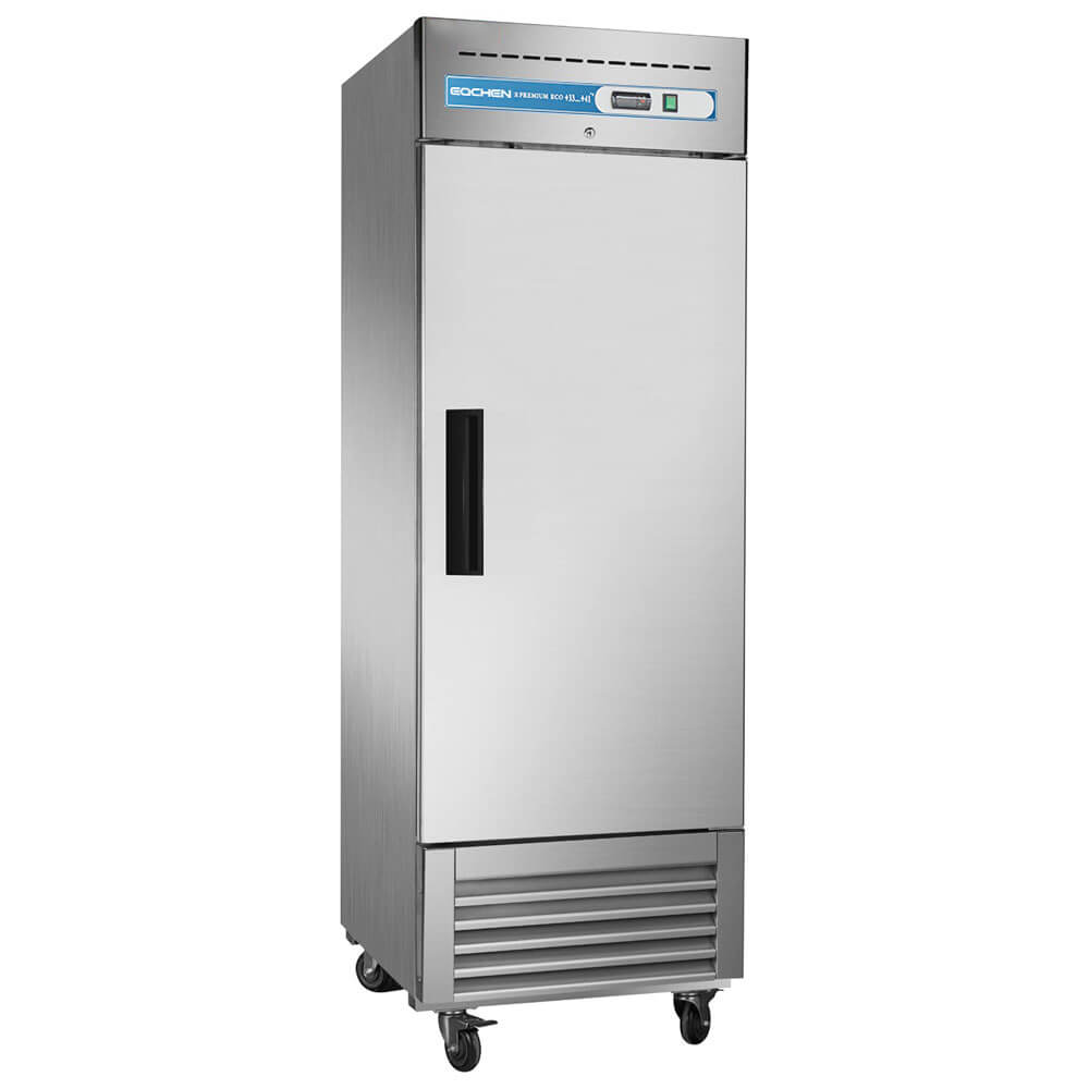 Commercial Reach in Fridge, 23 Cu.ft Stainless Steel Reach in Upright Fan Cooling Refrigerator