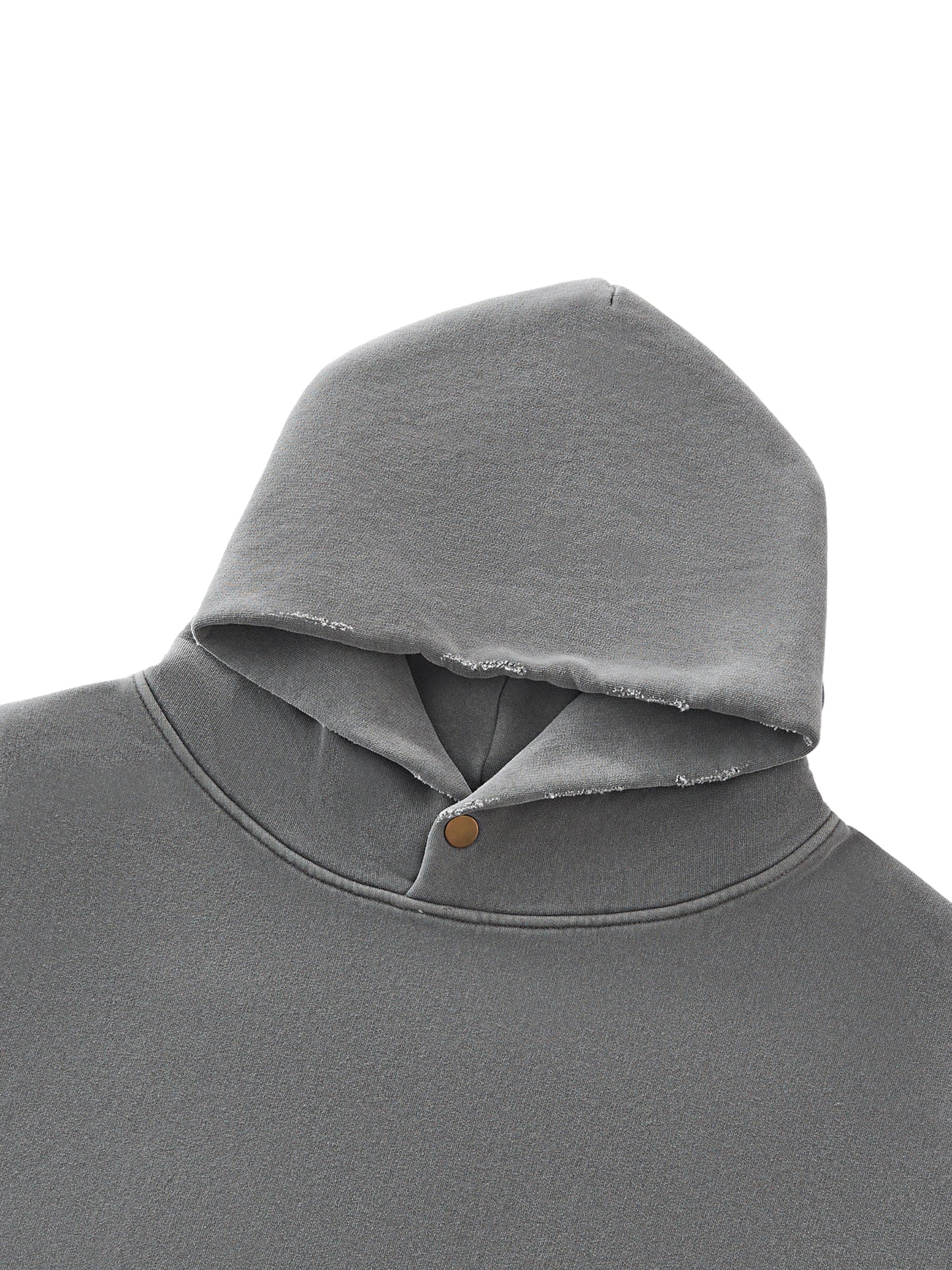 Fearless Apparel Frayed Enzyme Washed Fleece Hoodie – Vintage Streetwear Comfort