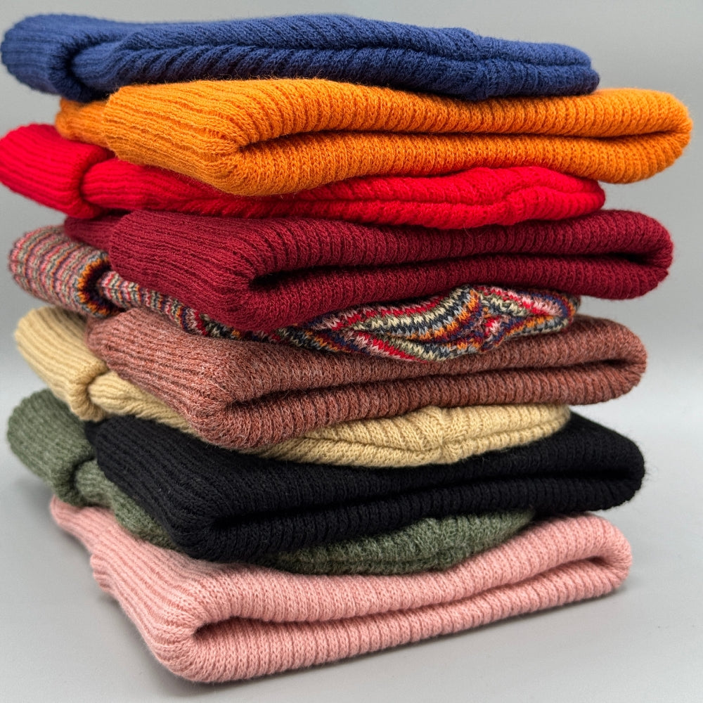 HAAKWEAR Traditional Kids Knit Beanies, Soft, Warm & Made in USA Winter Hat